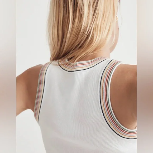 NWT Madewell Pride Brightside Tank Size Medium - Picture 2 of 13